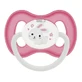 Пустушка Canpol babies Bunny & Company 22/269 6-18 міс.  рож., силіконова симетрична