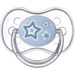 Пустушка силіконова Canpol Babies Newborn baby симетрична 22/580_blu, 0-6 місяців, 1 штука: ціни та характеристики