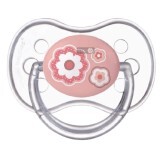 Пустушка силіконова Canpol Babies Newborn Baby симетрична 18+ Бежева 1 шт 22/582