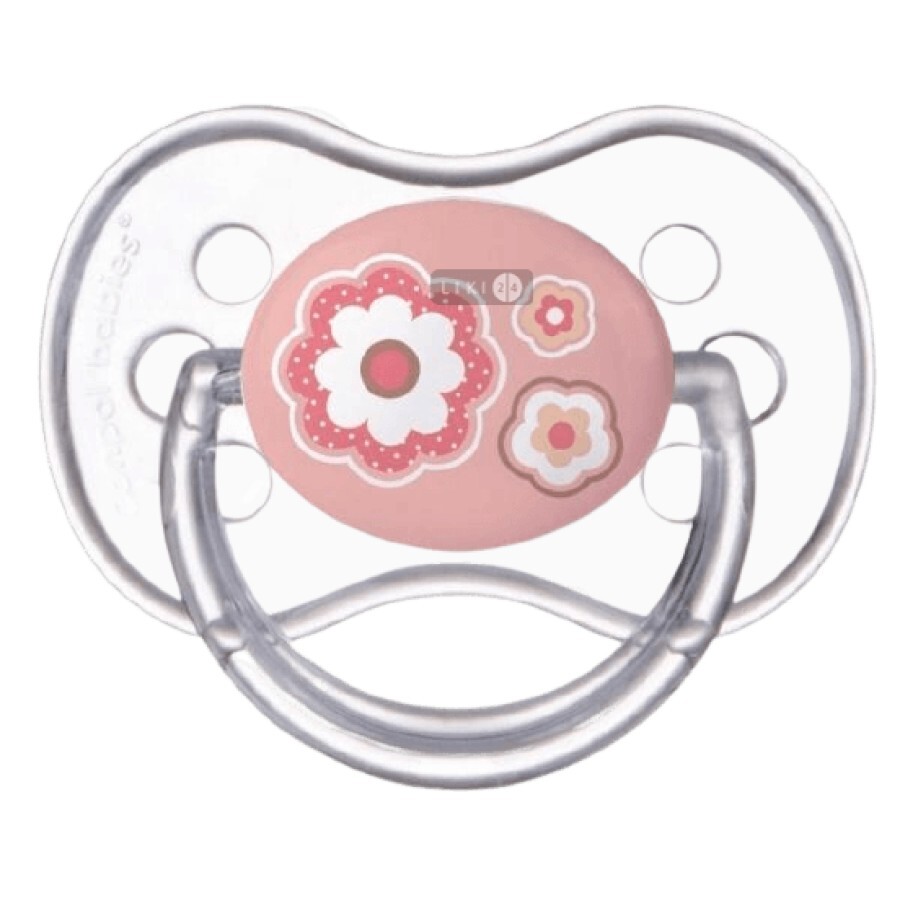 Пустушка силіконова Canpol Babies Newborn Baby симетрична 18+ Бежева 1 шт 22/582: ціни та характеристики