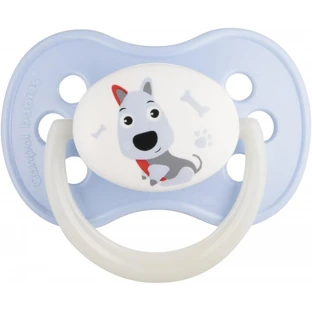 Пустушка силіконова Canpol Babies Animals кругла 0-6 міс 1 шт 22/595