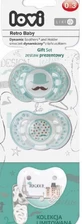 Пустышка "lovi" 0146 Retro 22/803 boy, 2 шт + цепочка 10/881