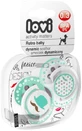 Пустышка силиконовая Lovi Retro Baby динамичная 0-3 мес 2 шт 22/803 boy