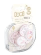 Пустушка силіконова Lovi Pride & Joy динамічних 3-6 міс 2 шт 22/845 girl