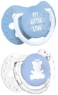 Пустышка силиконовая Lovi My Little Love динамическая 0-2 мес 2 шт 22/847