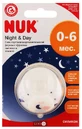 Пустышка силиконовая Nuk Trendline Day&amp;Night размер 1 1 шт