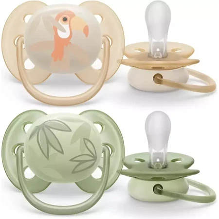 Пустышка Avent Ultra Soft 0-6 мес. 2 шт. (SCF091/07): цены и характеристики