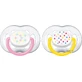 Пустышка для девочек Philips Avent Современная 6-18 мес 2 шт SCF180/28