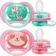 Пустышка Philips Avent Ultra Air для девочек 18+ мес 2 шт SCF349/12