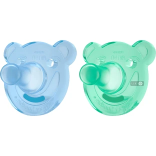 Пустышка Philips Avent Soothie 0-3 мес для мальчиков 2 шт SCF194/01