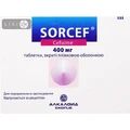 Сорцеф таблетки 400 мг, №7