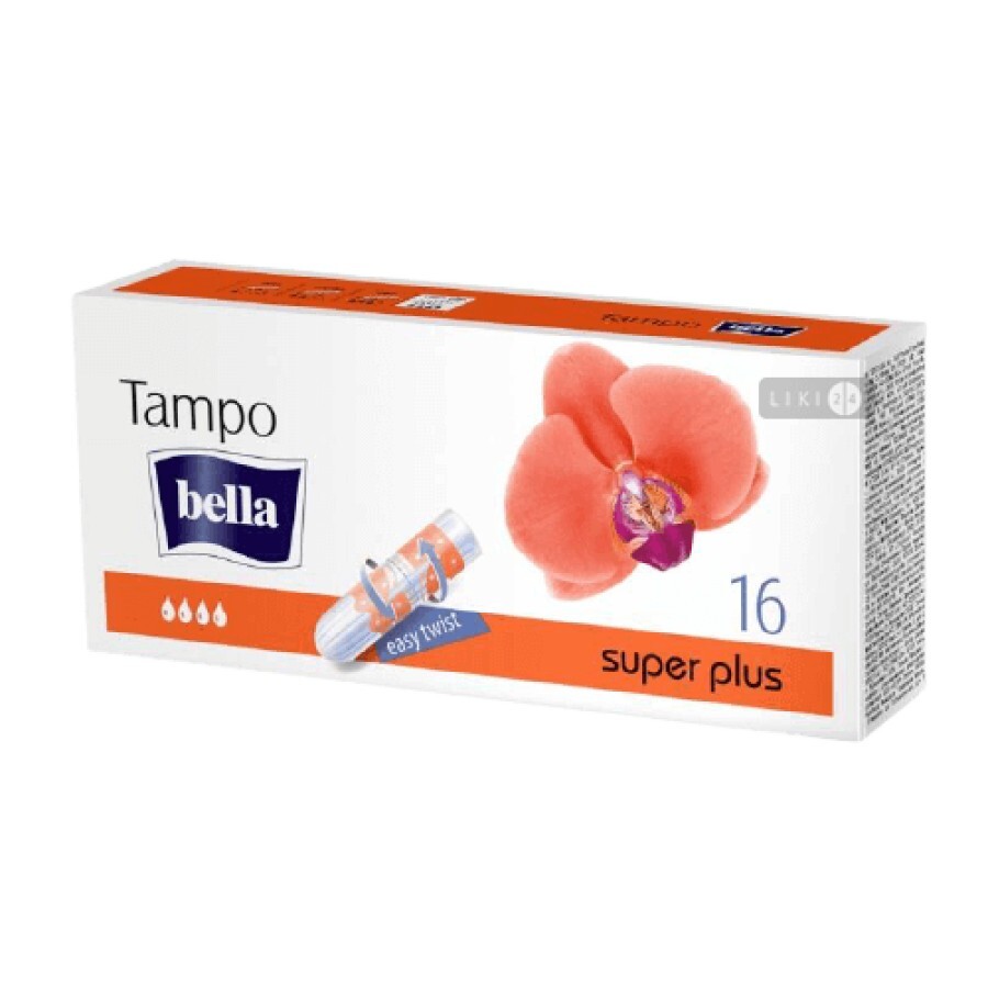 Гигиенические тампоны Bella Tampo Premium Comfort Super Plus 16 шт: цены и характеристики