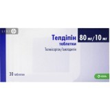 Телдипин табл. 80 мг/10 мг блистер №30