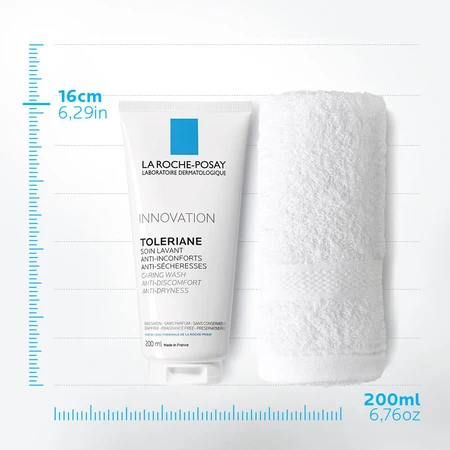 Очищающий крем-гель La Roche-Posay Toleriane для чувствительной кожи, 200 мл: цены и характеристики