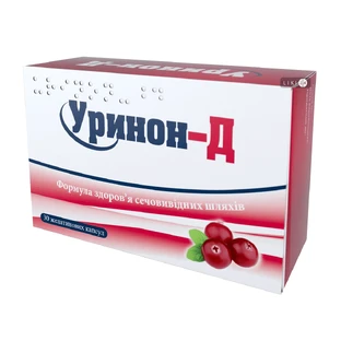 Уринон-Д капсули, №30