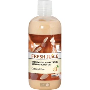 Крем-гель для душа Fresh Juice Caramel Pear, 500 мл