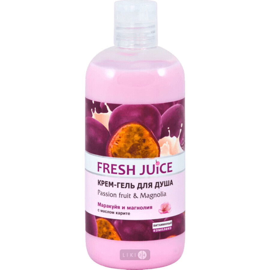 Крем-гель для душу Fresh Juice Passion Fruit & Magnolia, 500 мл: ціни та характеристики