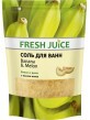Соль для ванн Fresh Juice Banana &amp; Melon 500 г дой-пак