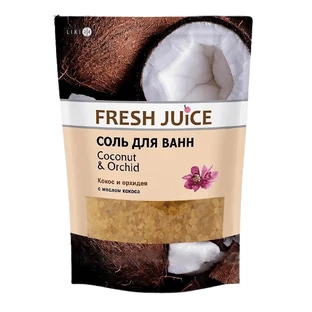 Сіль для ванн Fresh Juice Coconut & Orchid 500 г дой-пак