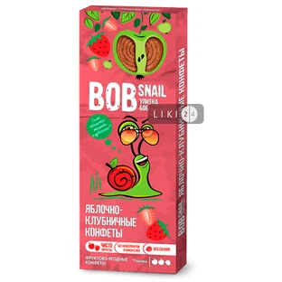 Конфеты Улитка Боб 30 г, яблоко, клубника