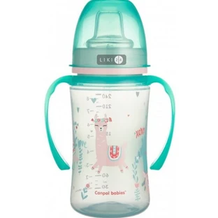 Поїльник Canpol Babies EasyStart Sweet Fun 35/208, 240 мл, зелений
