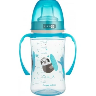 Поїльник Canpol Babies EasyStart Sweet Fun 35/208, 240 мл, синій