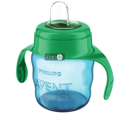 Чашка Philips Avent EasySip SCF551/05 6 міс + з м'яким носиком і ручками 200 мл: ціни та характеристики