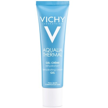 Крем-гель для обличчя Vichy Aqualia Thermal для нормальної та комбінованої зневодненої шкіри, 30 мл
