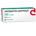 Аміодарон-Дарниця таблетки по 200 мг №30 (10х3)