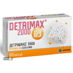 Детримакс D3 2000 капсули, №60: ціни та характеристики