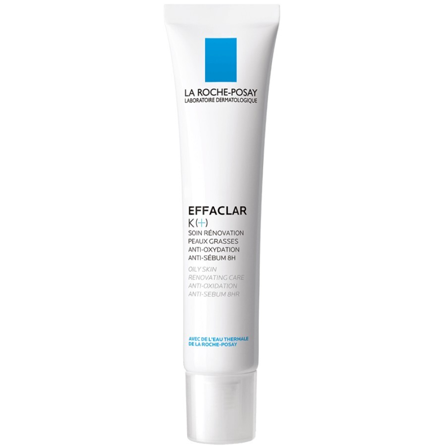 Крем для обличчя La Roche-Posay Effaclar K + відновлювальний для догляду за комбінованою і жирною шкірою, 40 мл: ціни та характеристики