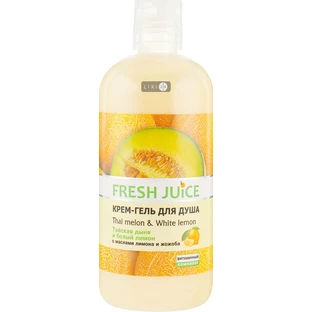 Крем-гель для душу серії "fresh juice" 300 мл, Thai melon & White lemon