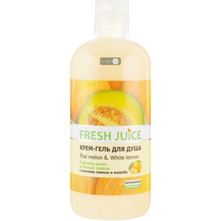 Крем-гель для душа серии "fresh juice" 300 мл, Thai melon & White lemon
