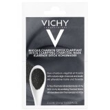 Маска-детокс Vichy с углем и каолином для глубокого очищения кожи лица 2х6 мл