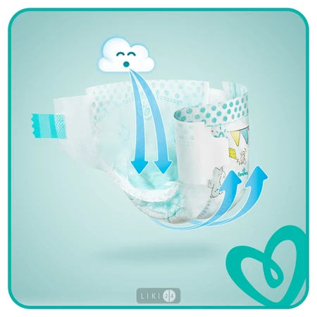 Подгузники Pampers Active Baby 6 Extra Large 13-18 кг 52 шт: цены и характеристики