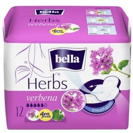 Гигиенические прокладки Bella Herbs Verbena, 12 шт.