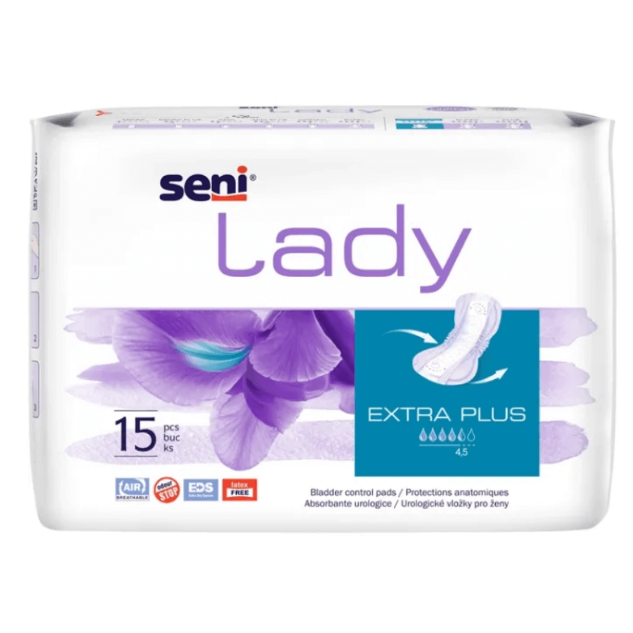 Прокладки урологічні Seni Lady Extra Plus 15 шт: ціни та характеристики