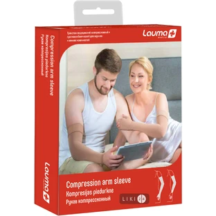 Рукав компресійний Lauma Medical CG 501 медичний без рукавички, клас 2 1D, бежевий