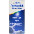 Левомак в/в р-р д/инф. 500 мг/100 мл бутылка 100 мл