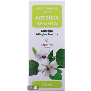 Сироп Алтейка Ананта, 200 мл