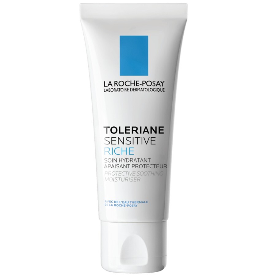 Крем для обличчя La Roche-Posay Toleriane Sensitive Riche Зволожуючий для захисту і заспокоєння сухої шкіри обличчя, 40 мл: ціни та характеристики