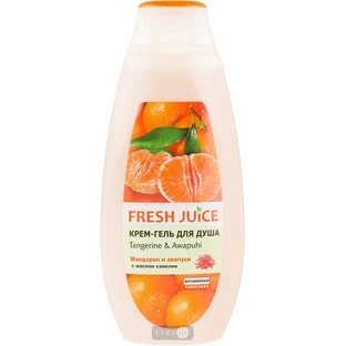 Крем-гель для душа Fresh Juice Tangerine & Awapuhi, 500 мл