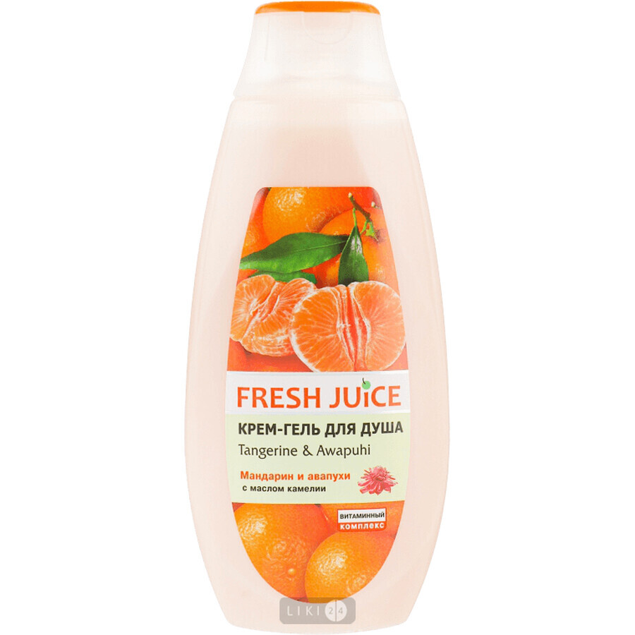 Крем-гель для душу Fresh Juice Tangerine & Awapuhi, 500 мл: ціни та характеристики