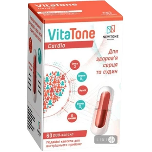 Капсулы VitaTone Cardio Дуо №60