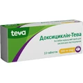 Доксициклін-Тева табл. 100 мг №10