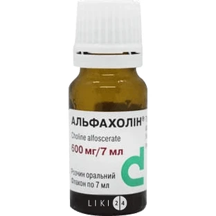 Альфахолин р-р орал. 8,6% фл. 7 мл