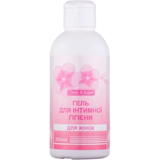 Гель Clean & Sujee для интимной гигиены женский, 250 мл