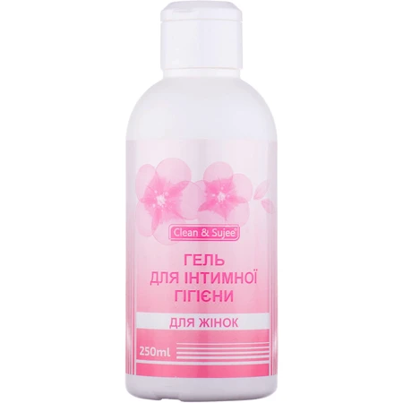 Гель Clean & Sujee для интимной гигиены женский, 250 мл: цены и характеристики