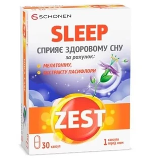 Зест Слип Zest Sleep капсулы №30