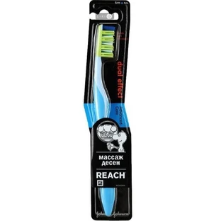 Зубная щетка reach массаж десен мягкая